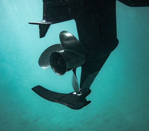 Hydro-Shield (L35) Hydrofoil Boat Stabilizer | 100+ HP Motors | >18ft